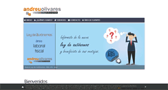 Desktop Screenshot of andreuolivaresasesores.com